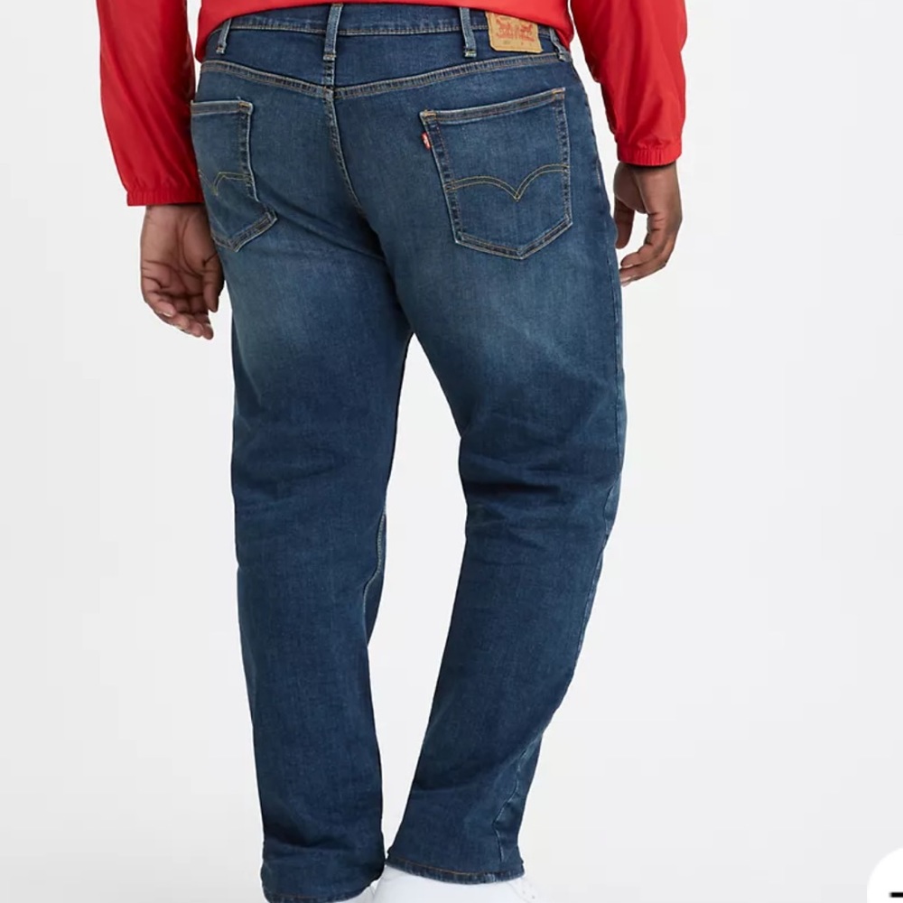 LEVI’S | 502 Big and Tall Taper Fit Flex Jeans (46x32)